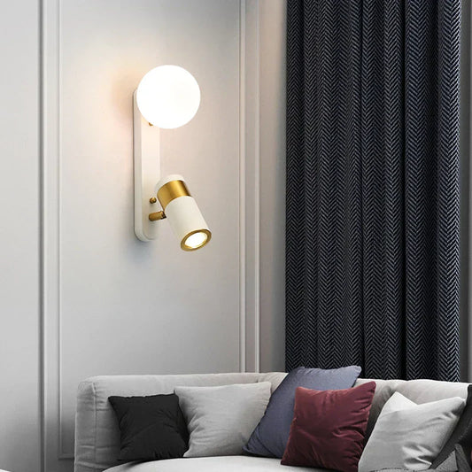 NordiLume – Scandinavische Wandlamp met LED Verlichting