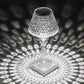 Liesbeth Crystal Lamp – Luxe Tafellamp met USB Oplaadfunctie