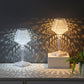 Liesbeth Crystal Lamp – Luxe Tafellamp met USB Oplaadfunctie