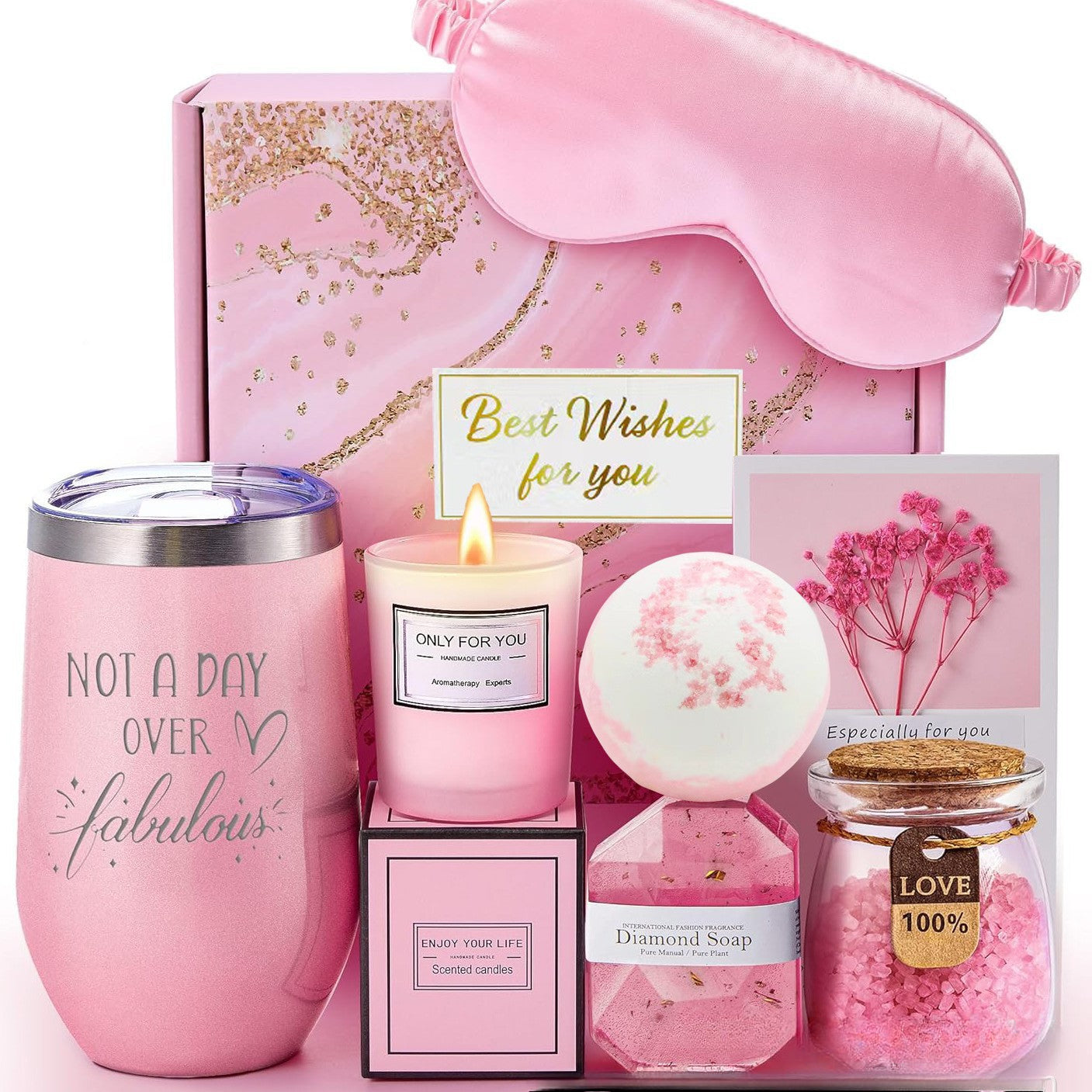 BloomBath – Luxe Badcadeauset voor Ontspanning