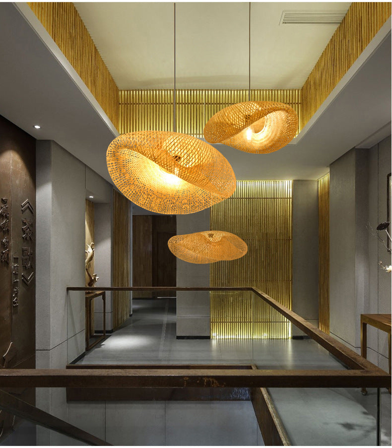 BambooLife Hanglamp - Handgeweven Bamboe Lampenkap voor een Warm Interieur