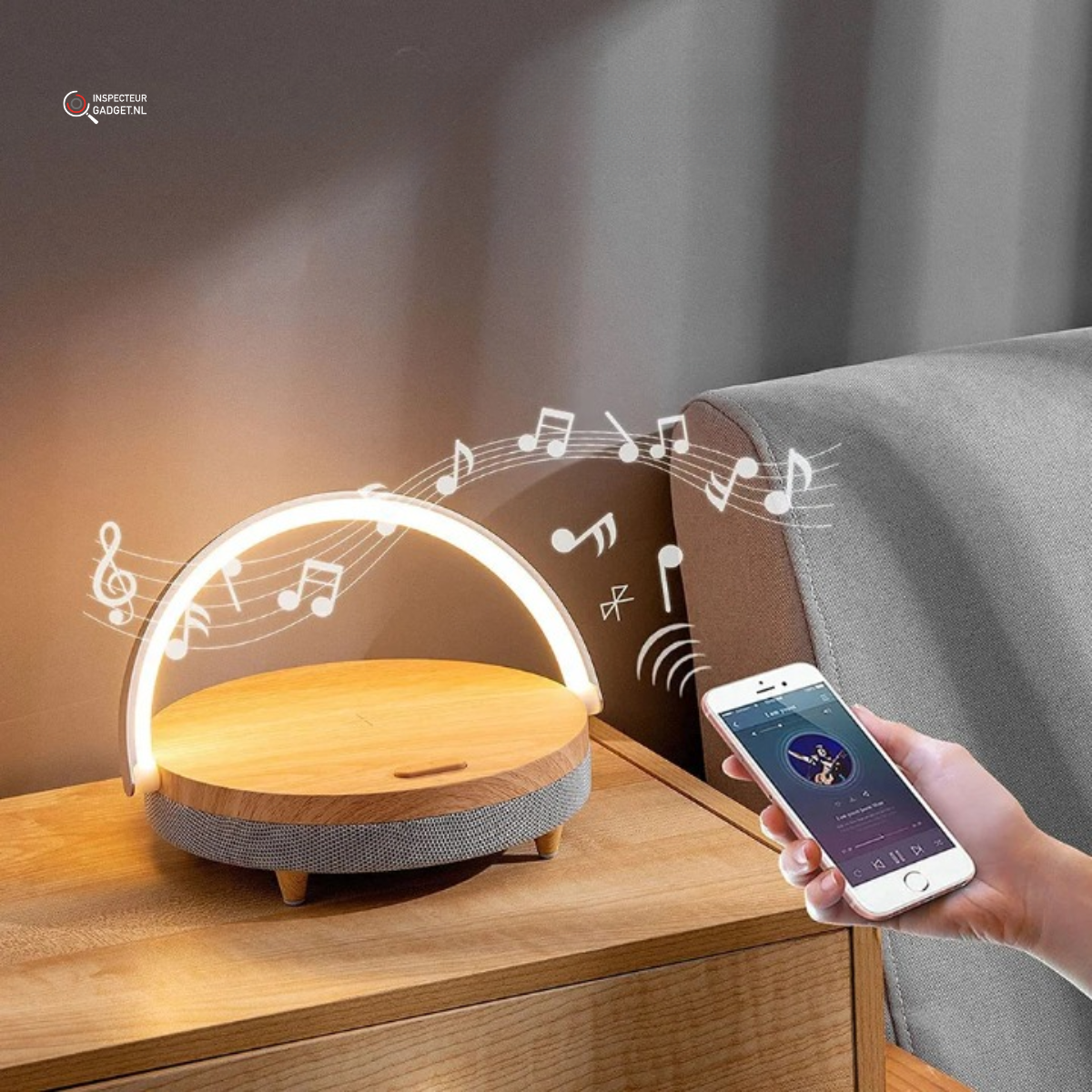 Lumenlight - Draadloze Oplader inclusief Lamp
