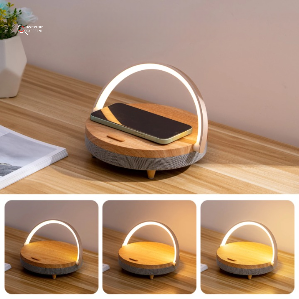 Lumenlight - Draadloze Oplader inclusief Lamp