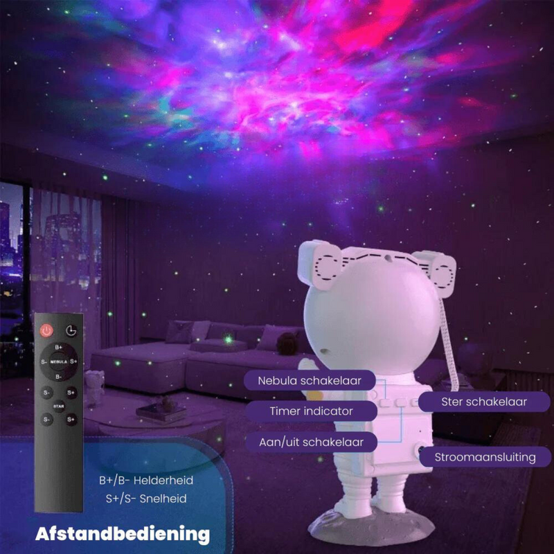 Spacebuddy Galaxy™ - Sterrenstelsel Projector