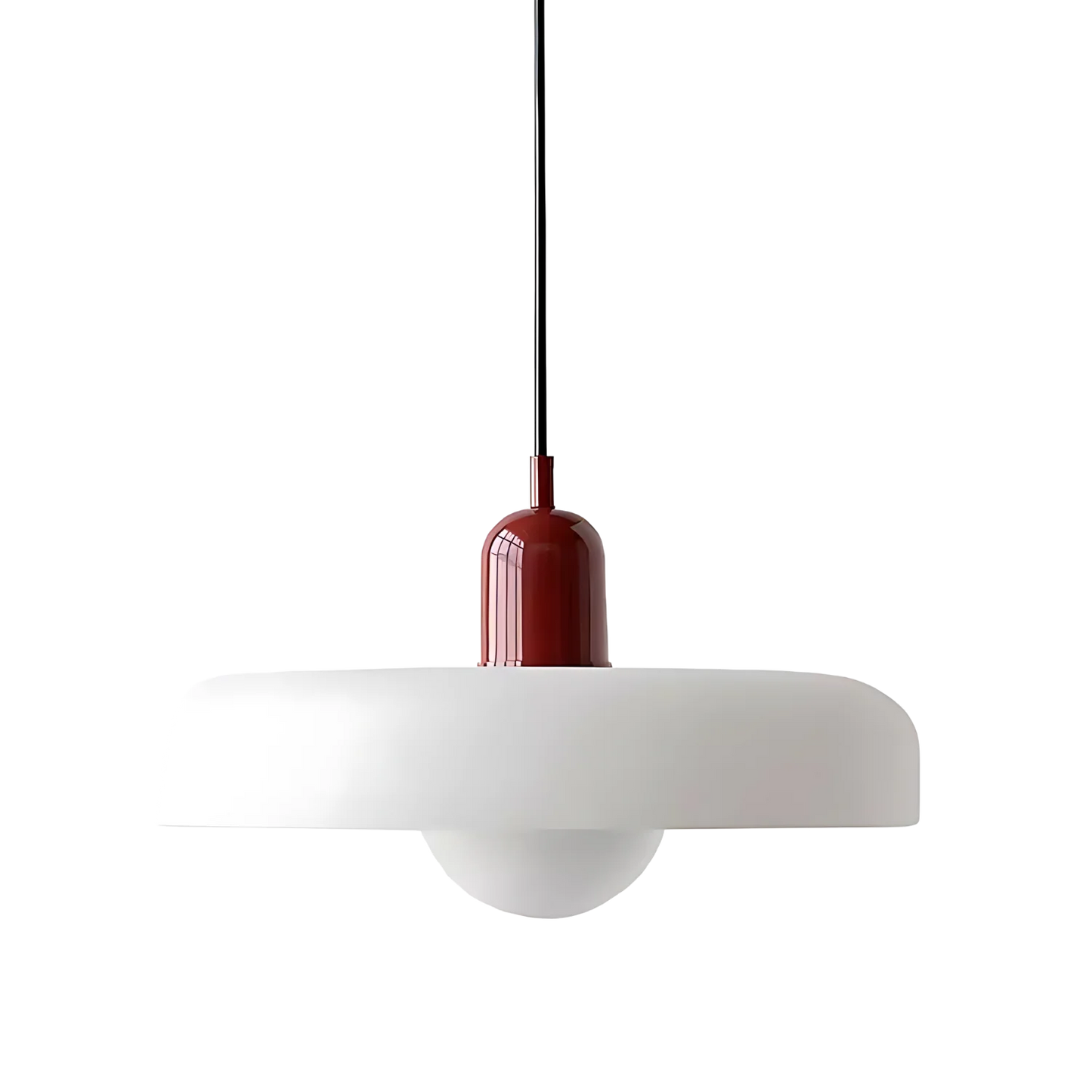Celeste Élégance - Stijlvolle Hanglamp van Metaal & Glas