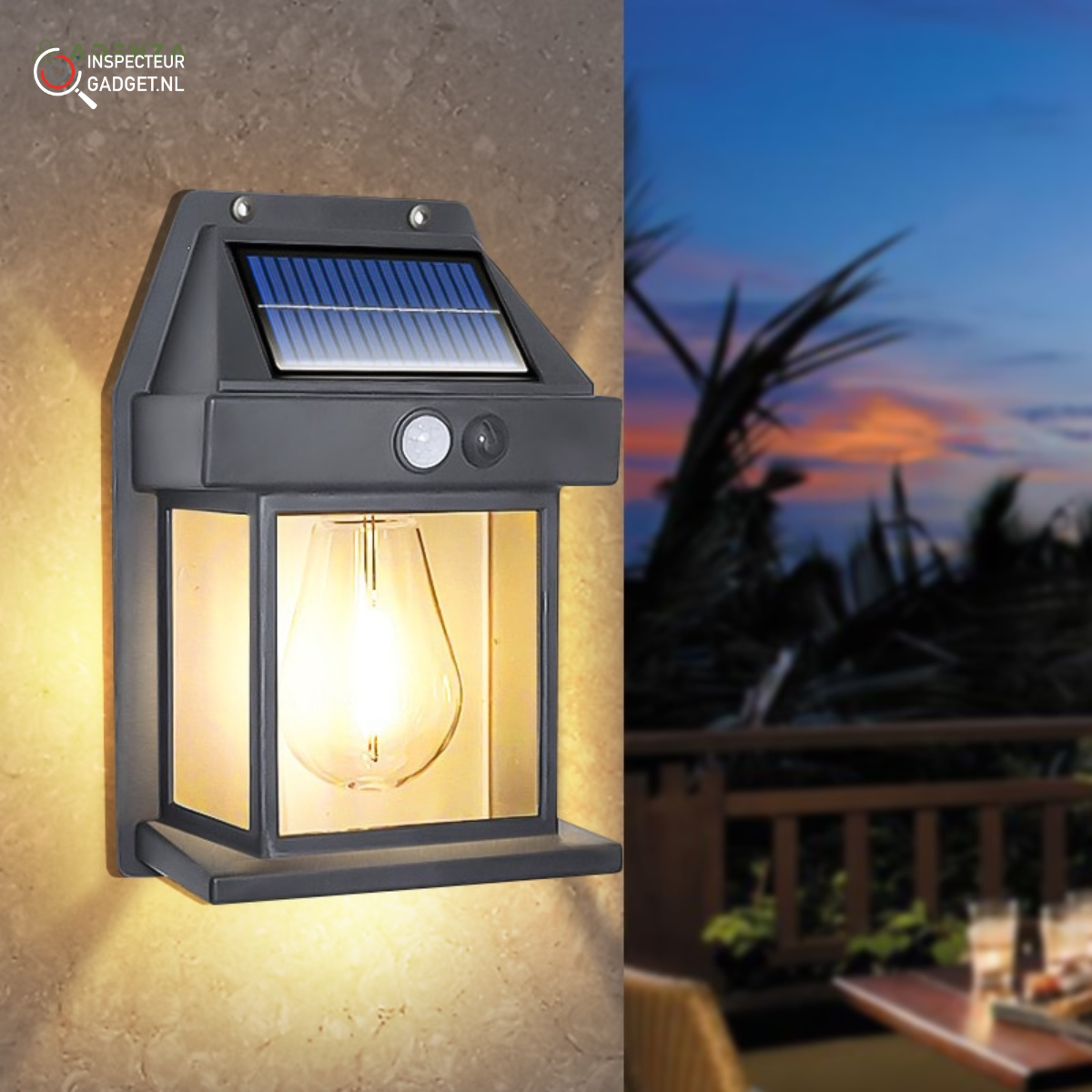 LED Solar Wandspots Deluxe - Creëer de perfecte sfeer in jouw tuin!