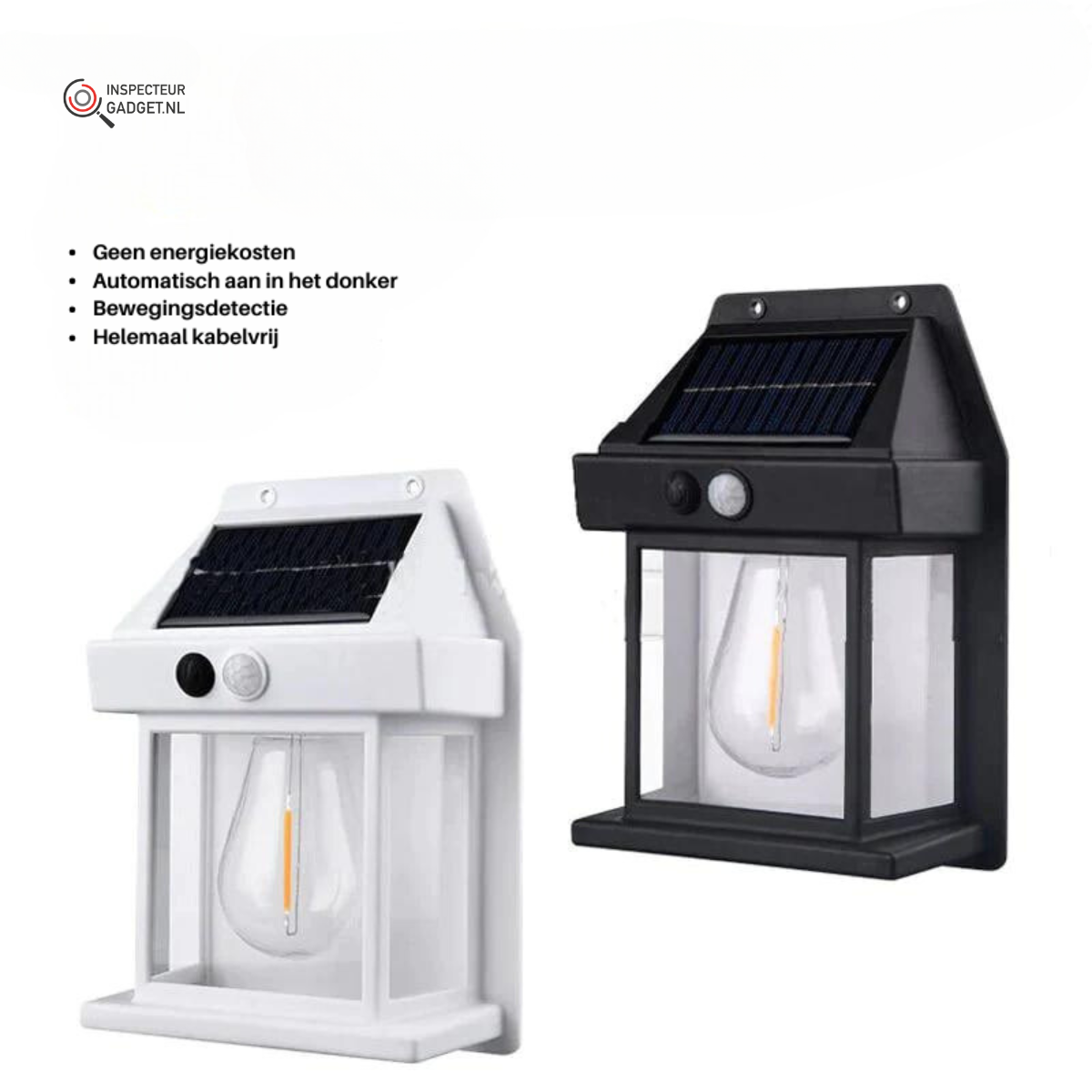 LED Solar Wandspots Deluxe - Creëer de perfecte sfeer in jouw tuin!