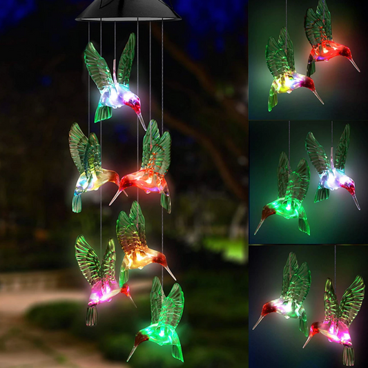 EnchantedGlow - Solar LED Tuinverlichting Kolibrie
