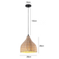BambooLife Hanglamp - Handgeweven Bamboe Lampenkap voor een Warm Interieur