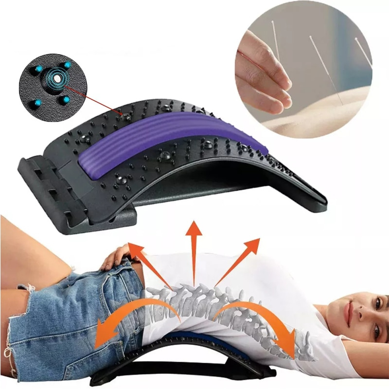 FlexiRelief - Ergonomische Rug Massage Stretch Plank