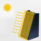 EcoSun Wandlamp – Zonne-energie Buitenlamp Weerbestendig en Compact