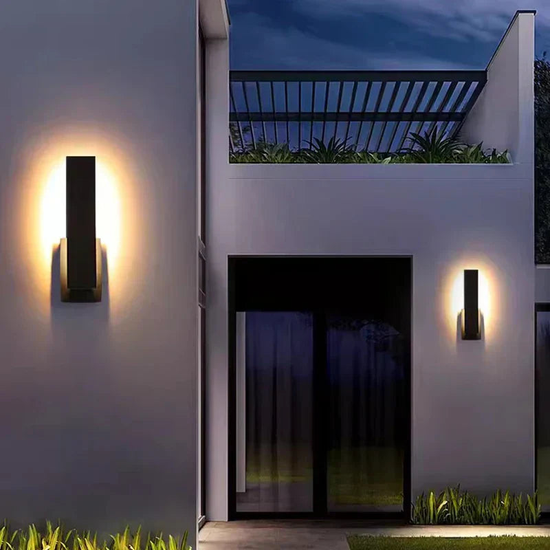 LumièreRugueuse Wandlamp - Weerbestendige Wandlamp voor Buitengebruik