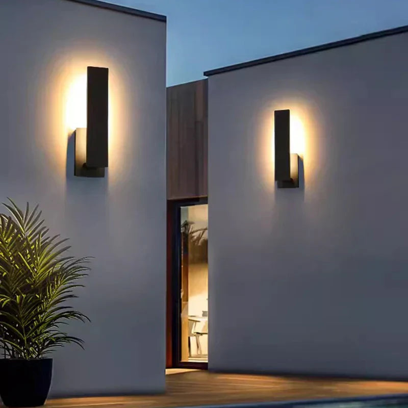 LumièreRugueuse Wandlamp - Weerbestendige Wandlamp voor Buitengebruik