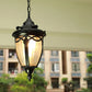 RusticGlow Plafondlamp - Retro Elegante Hanglamp voor Warme Sfeer