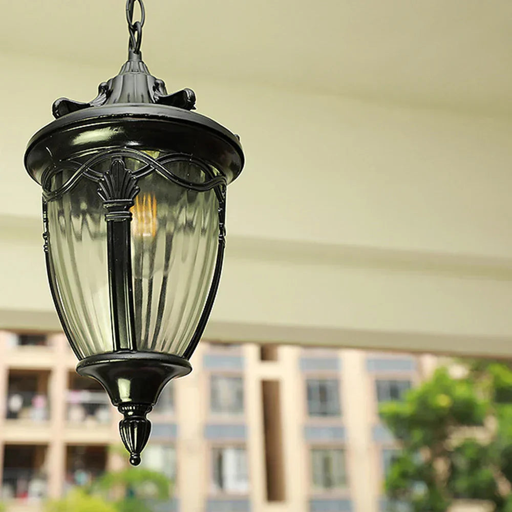 RusticGlow Plafondlamp - Retro Elegante Hanglamp voor Warme Sfeer