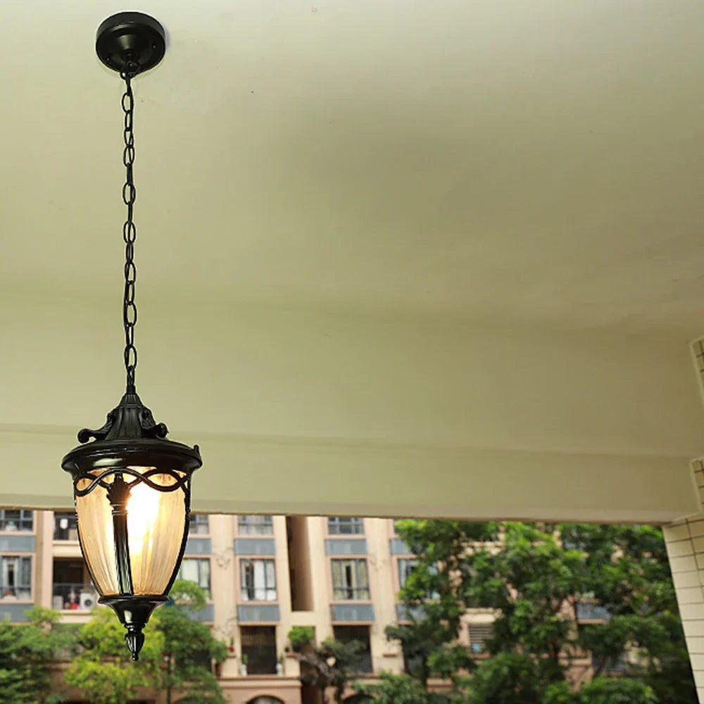 RusticGlow Plafondlamp - Retro Elegante Hanglamp voor Warme Sfeer
