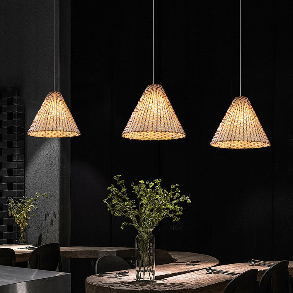 Boho Hanglamp - Handgemaakte Hanglamp van Riet voor Luxe Interieurs