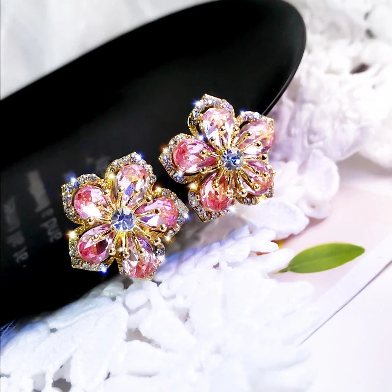Jasmin Sterling Zirkonia Regenboogoorbellen - Een Sprankelende Aanvulling op Je Look!