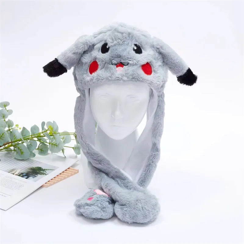 BunnyBounce Hat – Schattige Muts met Beweegbare Oortjes