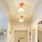 MiniFlorale Plafondlamp - Luxe Mini Hanglamp voor Tijdloze Sfeer