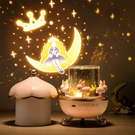 DreamLite - Betoverende Rustgevende Projector voor Slaapkamer