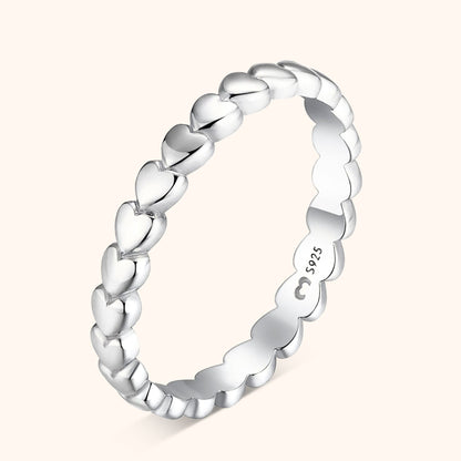 Aurora Heart Ring - A Touch of Elegance