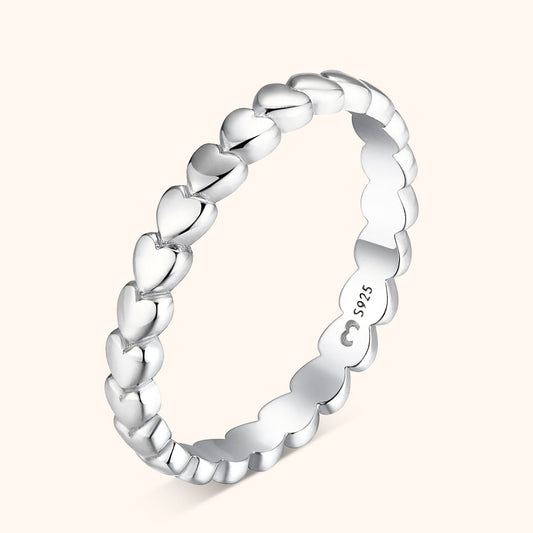 Aurora Heart Ring - A Touch of Elegance