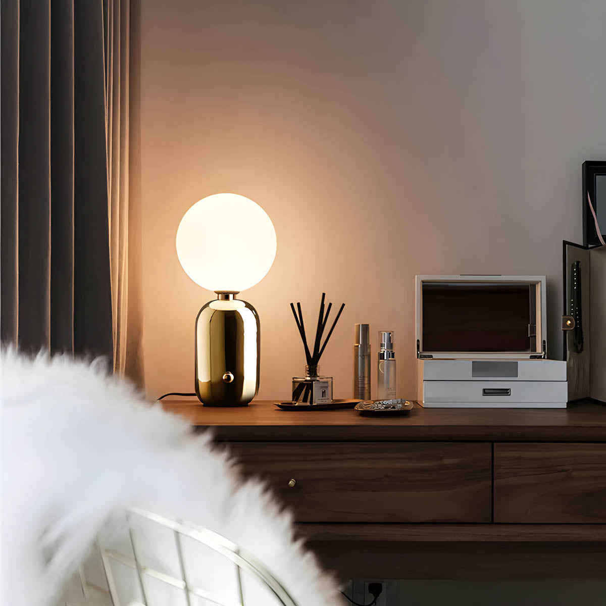 RaisoGlow Light - Minimalistische Moderne Tafellamp voor Sfeerverlichting