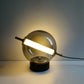 Retro Glazen Tafellamp met Warme Gloed - Tijdloze Elegantie