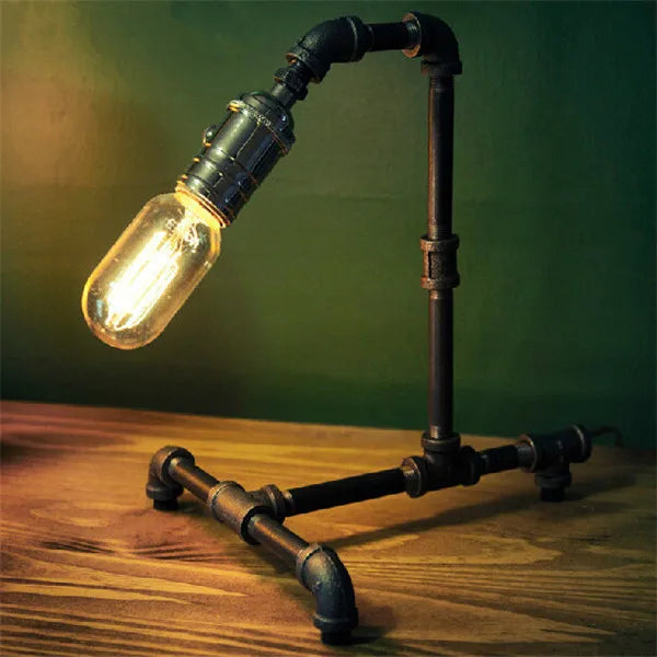 Vintage Chic Retro Tafellamp - Warm Licht & Elegant Design