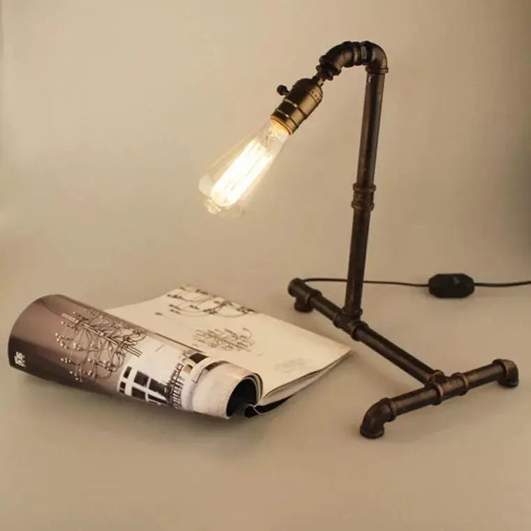 Vintage Chic Retro Tafellamp - Warm Licht & Elegant Design