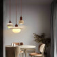 TranquilGlow Chandelier - Wabi Sabi Luxe Verlichting