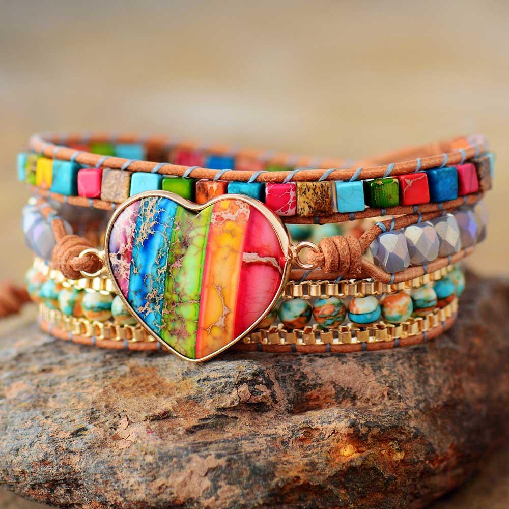 Vitala ChakraWrap - Spirituele Energie Wikkelarmband