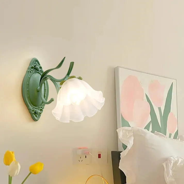 LilyGlow Wandlamp - Elegante Natuur Geïnspireerde Verlichting