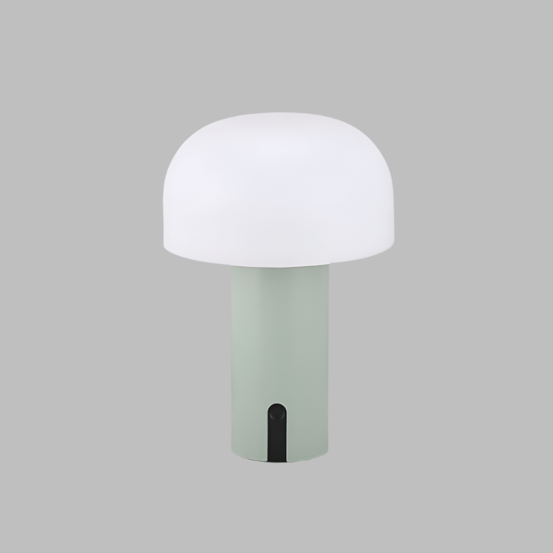 MushroomGlow - Minimalistische Draadloze Tafellamp met Dimfunctie