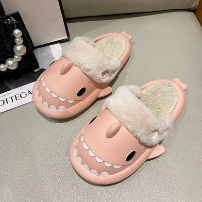 SharkSlippers - Speelse Haai Katoenen Slippers voor Comfortabel Binnengebruik