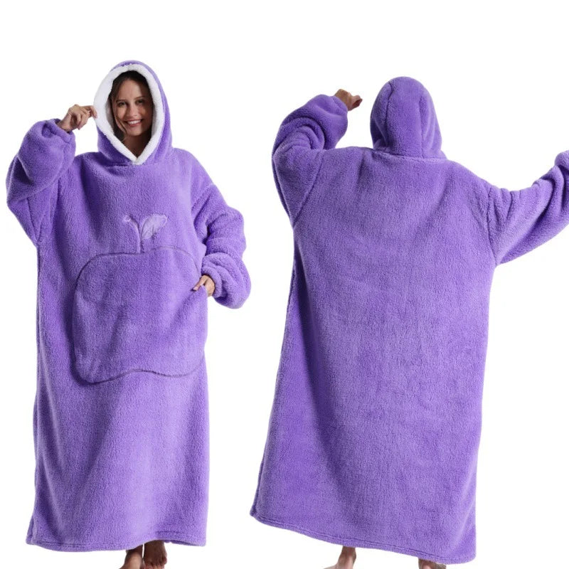 SnuggleHood - Luxe Oversized Fleece Hoodie voor Ultiem Comfort