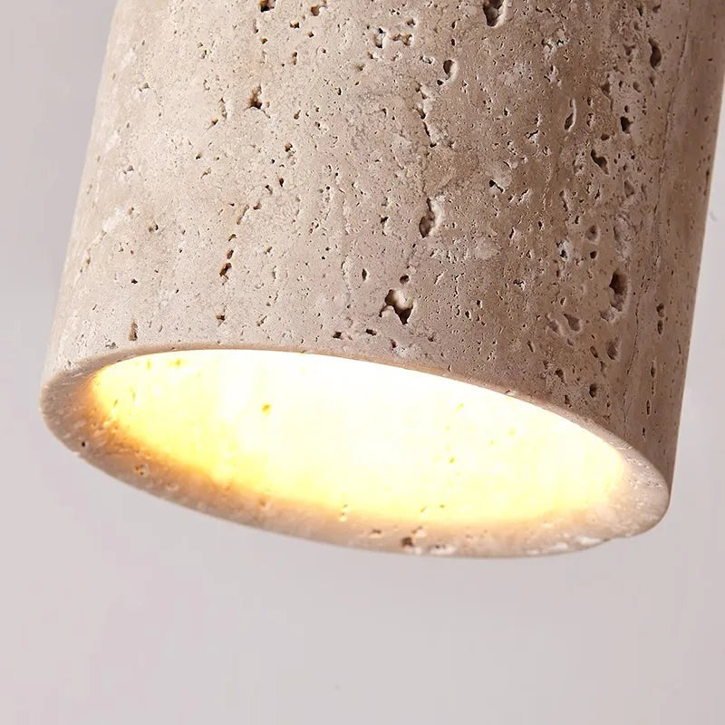 ÉclatPierre - Elegante Travertijn Inbouwlamp LED