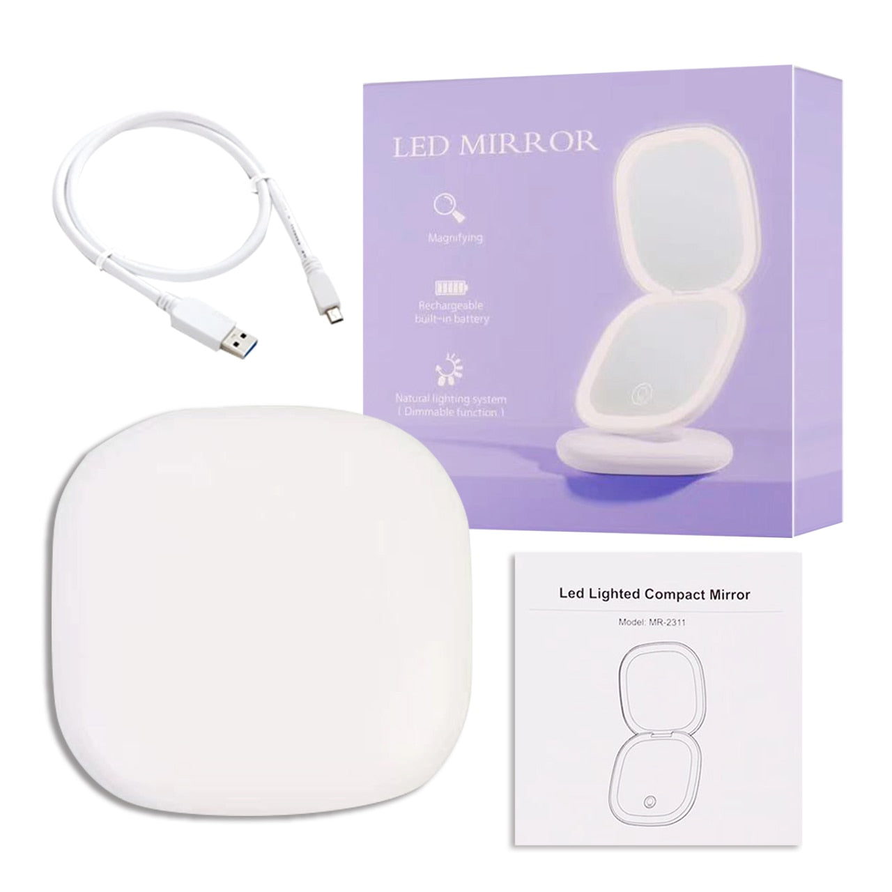 GlowMirror - Verlichte Spiegel voor een Stralende Look
