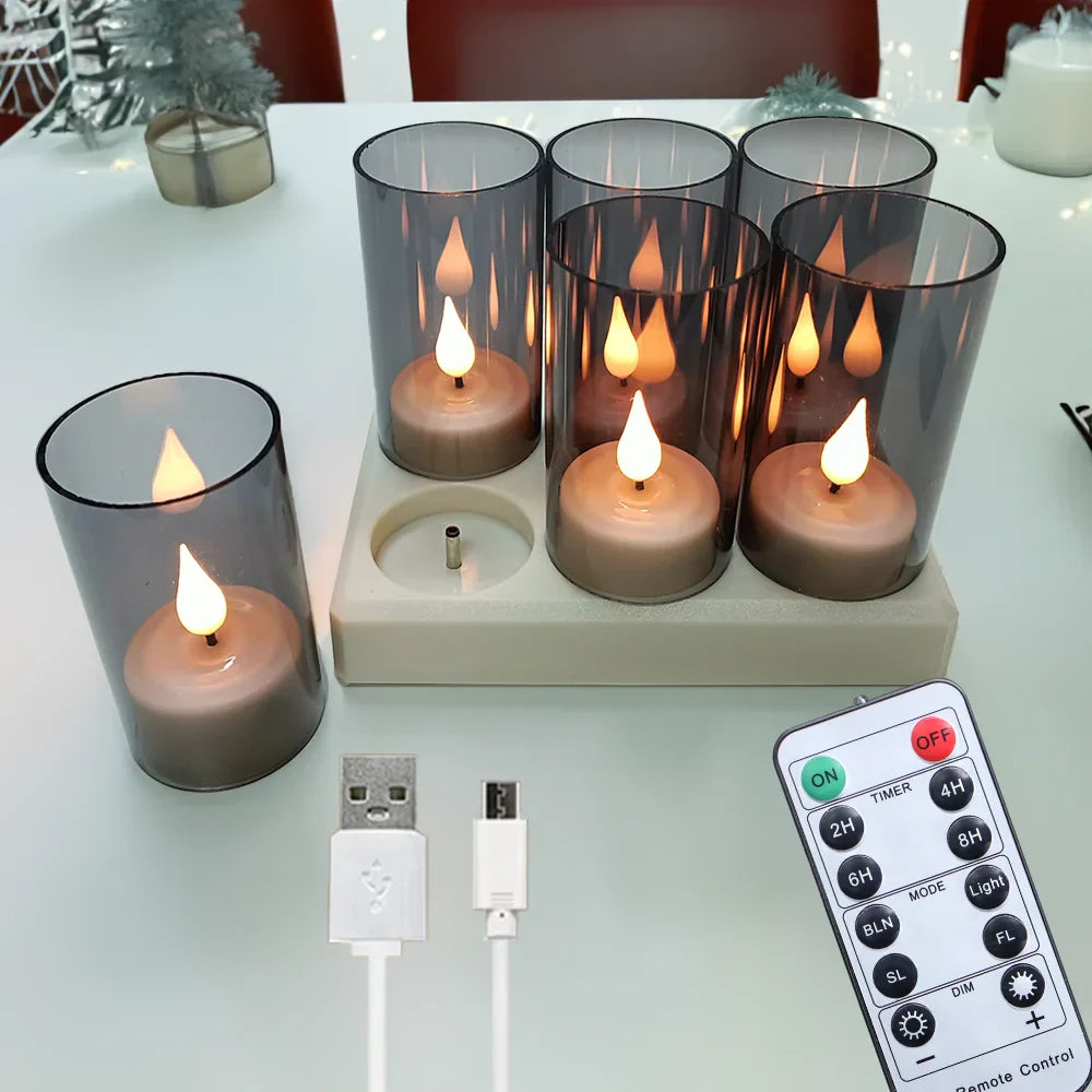 Flickerflex LED Kaarsen - Betoverende Vlamloze LED Kaarsen voor Elke Gelegenheid