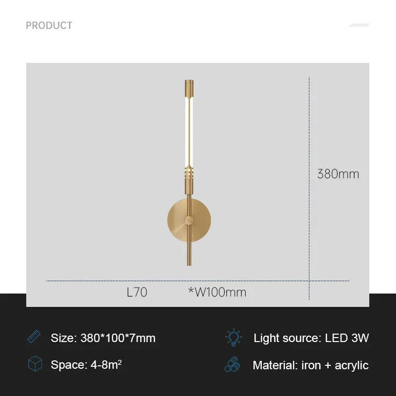 ModernLux Wall Light – Luxe LED Wandlamp voor Thuis