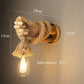 RetroHand Lamp – Unieke Industriële Handvormige Touwlamp