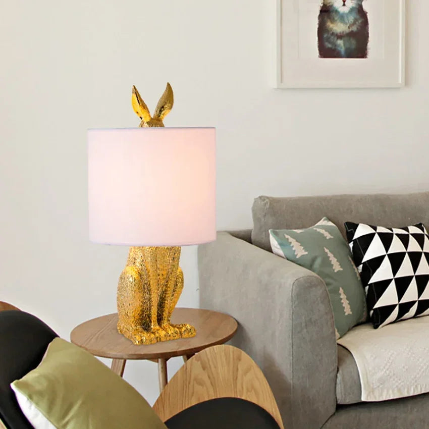 Lapin Lamp – Speelse Scandinavische Tafellamp voor Gezellige Sfeer