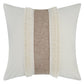 Bohemian Kussenhoes - Geometrisch Kussenhoes in Beige met Franjes
