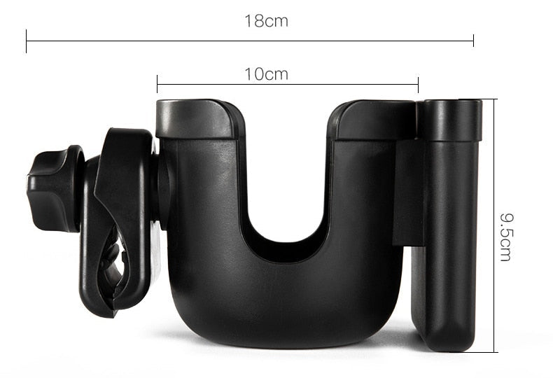 StrollerEase - Multifunctionele Fles & Telefoonhouder