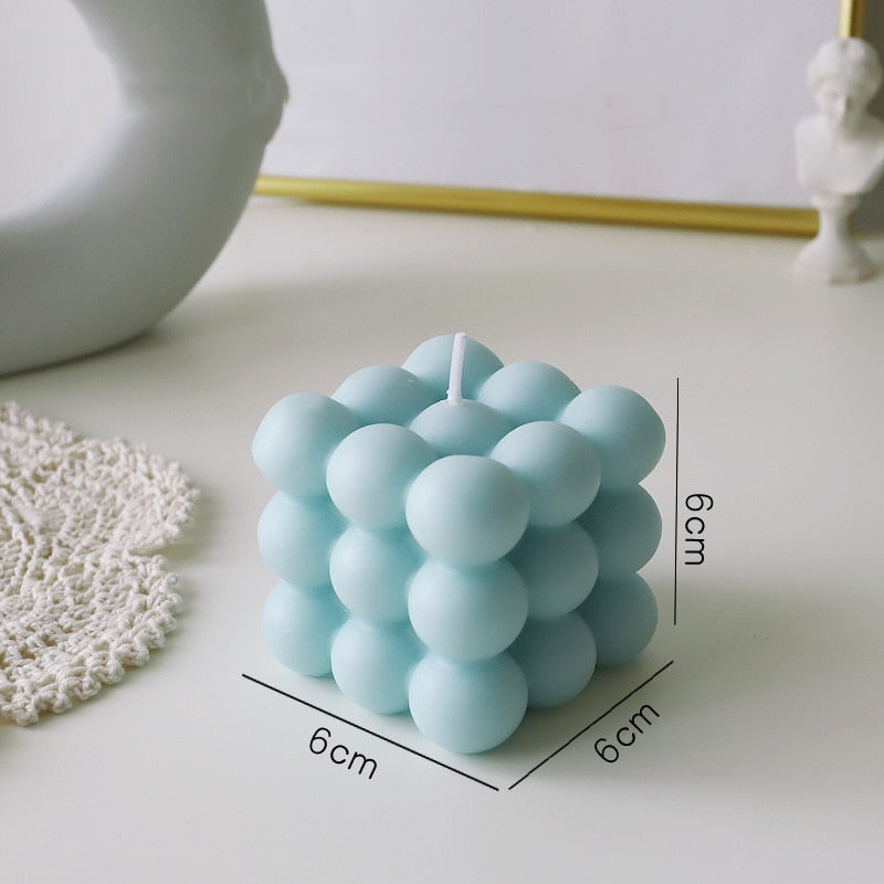 BubbleGlow Candle - Trendy Kaars voor Jouw Interieur