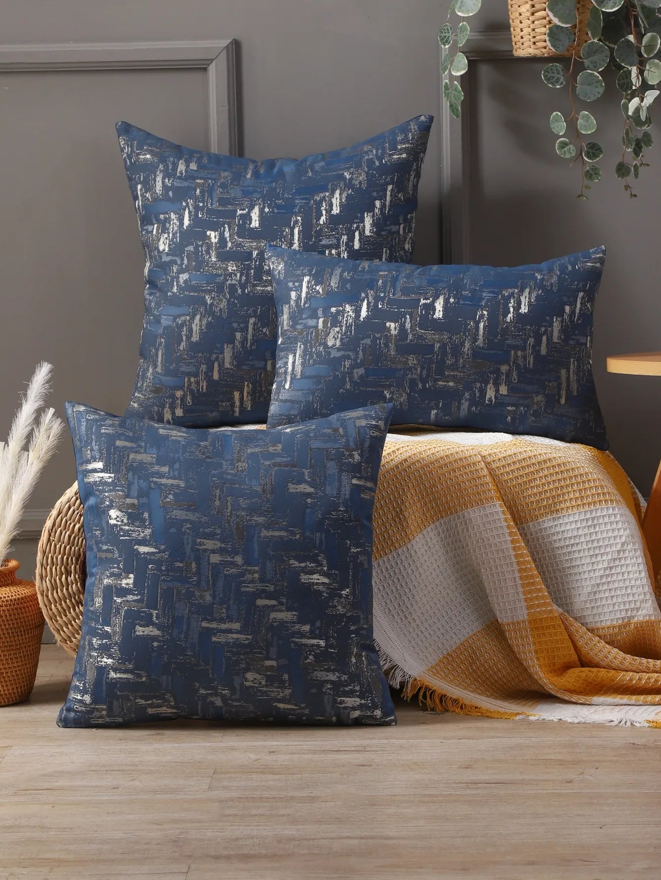 Nordic Kussenhoes - Scandinavische Luxe Kussenhoes – Minimalistisch Design voor Interieur