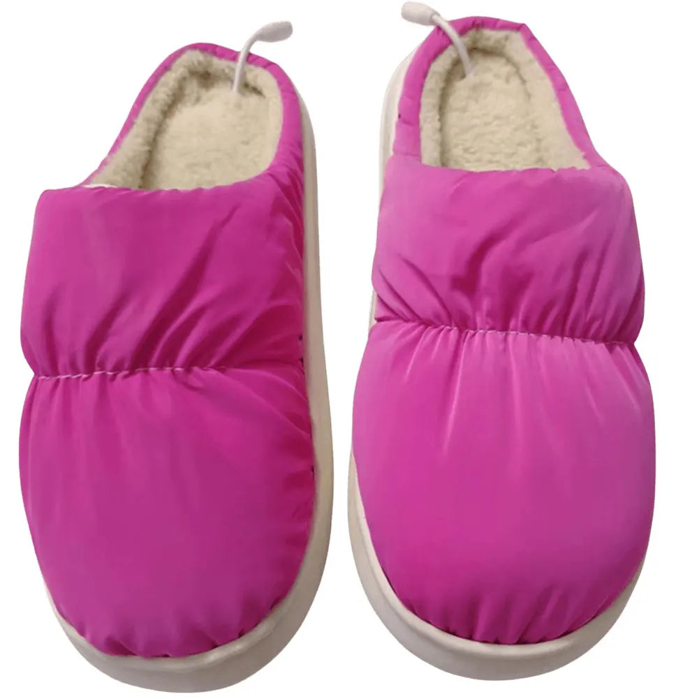 CloudCuddle Comfort Pantoffels - Ultieme Verwarmde Pluche Pantoffels voor Wintercomfort