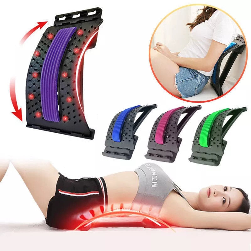 FlexiRelief - Ergonomische Rug Massage Stretch Plank