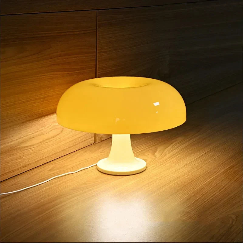 MushroomLight - Scandinavische Tafellamp met Elegante Verlichting